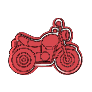 Motorbike Cookie Cutter