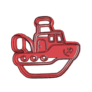 Boat Cookie Cutter