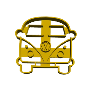 Retro Van Front Cookie Cutter