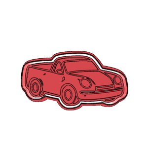 Utility Vehicle Cookie Cutter