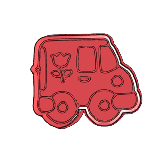 Toy Car Cookie Cutter