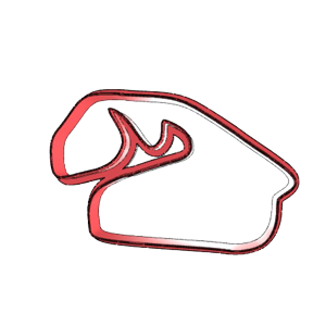 Speedway Track Cookie Cutter