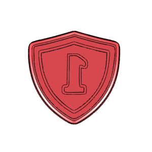 Number 1 Shield Cookie Cutter