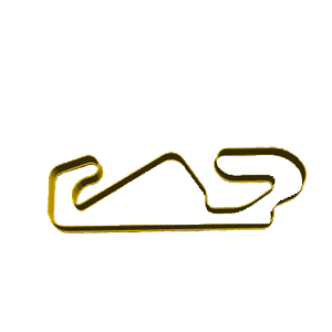 Simple Race Track Cookie Cutter