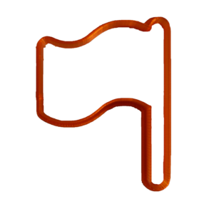 Racing Flag Cookie Cutter