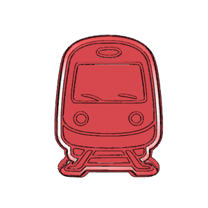 Railway Signal Light Cookie Cutter