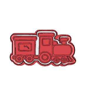Train Tunnel Cookie Cutter