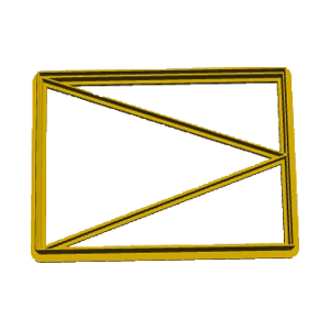 Voortrekker Cookie Cutter