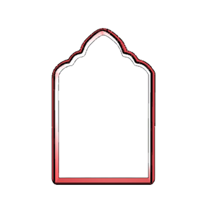 Arch Plaque Cookie Cutter