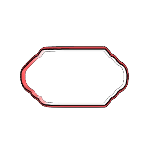 Organic Shape Plaque Cookie Cutter