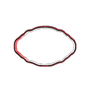 Abstract Plaque Cookie Cutter