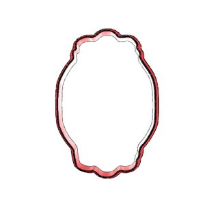 Tall Plaque Cookie Cutter