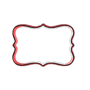 Wide Plaque Cookie Cutter