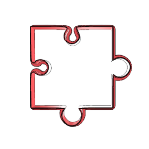 Puzzle Piece Cookie Cutter