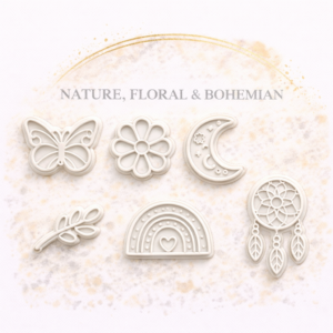 Nature Floral and Bohemian Cookie Cutters