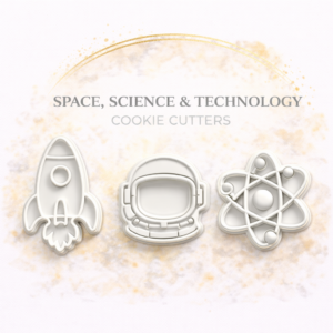 Space, Science and Technology Cookie Cutters