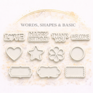 Words, Shapes and Basic Cookie Cutters