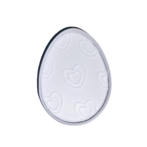 Heart Pattern Easter Egg Cookie Cutter