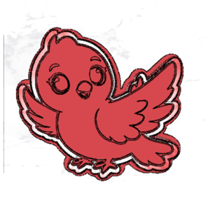 Cute Bird Cookie Cutter