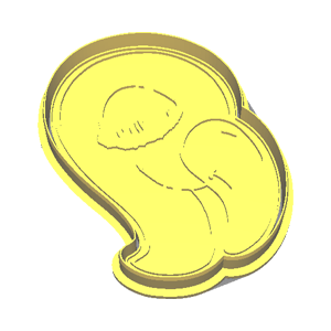 Cute Flamingo Cookie Cutter