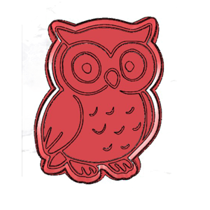 Sweet Owl Cookie Cutter
