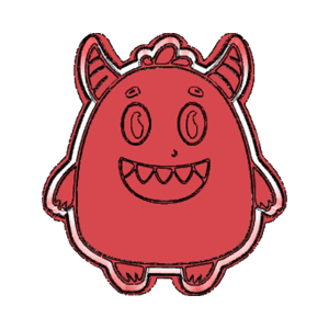 Happy Monster Cookie Cutter