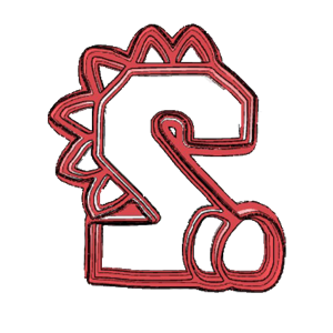 Number2 – Dinosaur Cookie Cutter