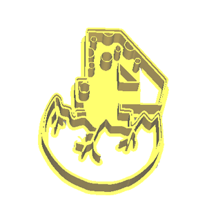 Number4 – Dinosaur Egg Cookie Cutter