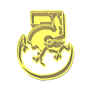 Number5 – Dinosaur Egg Cookie Cutter