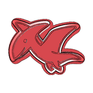 Pterodactyl Dinosaur Cookie Cutter