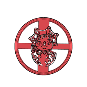 Cute Dinosaur Stamp Cookie Cutter