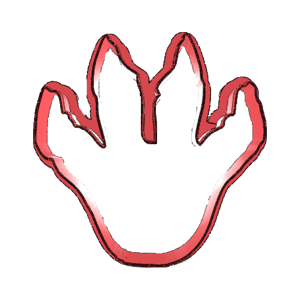 Dinosaur Footprint Cookie Cutter
