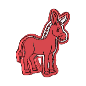 Donkey Cookie Cutterv