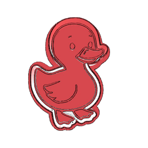 Duckling Cookie Cutter