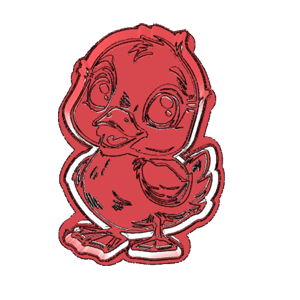 Duckling Cookie Cutter