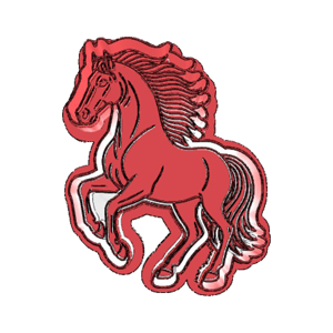 Running Horse Cookie Cutter
