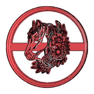 Floral Horse Head Cookie Cutter