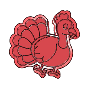 Turkey Cookie Cutter