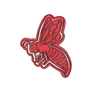 Flying Bee Cookie Cutter