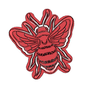 Detailed Bee Cookie Cutter