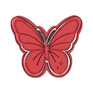 Cute Butterfly Cookie Cutter