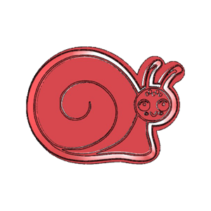 Simple Snail Cookie Cutter