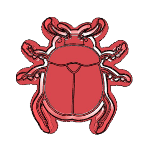 Beetle Bug Cookie Cutter
