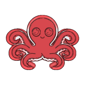 Cartoon Octopus Cookie Cutter