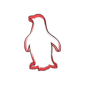 Cute Penguin Cookie Cutter