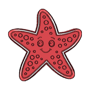 Cute Starfish Cookie Cutter