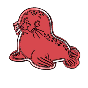 Cute Seal Cookie Cutter
