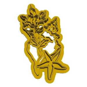 Ocean Conch Seashell Cookie Cutter