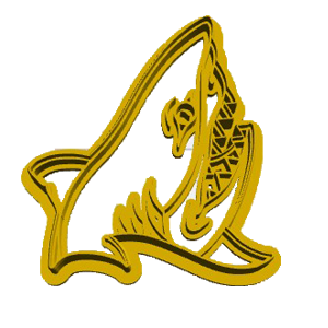 Jumping Shark Cookie Cutter