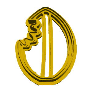 Sharbite Surfboard Cookie Cutter